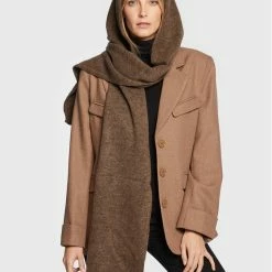 Sisley Γυναίκες Κασκόλ Πασμίνα 109RMU004 Καφέ
