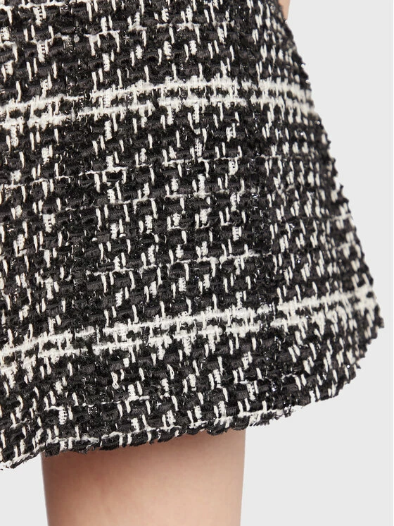 Sisley Γυναίκες Φούστα Mini 4SYLL000R Μαύρο Regular Fit 7 Sisley Γυναίκες Φούστα Mini 4SYLL000R Μαύρο Regular Fit - Image 5