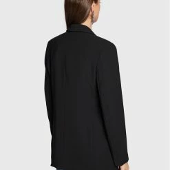 Sisley Γυναίκες Σακάκια & Μπλέιζερ Μπλέιζερ 26QSLW00M Μαύρο Regular Fit -Sisley Εκπτώσεις unnamed file 1030