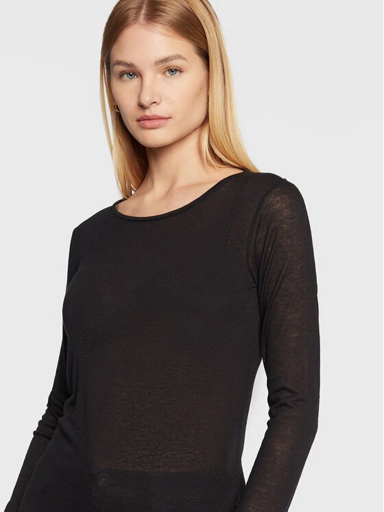 Sisley Γυναίκες Μπλουζάκια Μπλουζάκι 3XY4L126X Μαύρο Regular Fit 6 Sisley Γυναίκες Μπλουζάκια Μπλουζάκι 3XY4L126X Μαύρο Regular Fit - Image 4