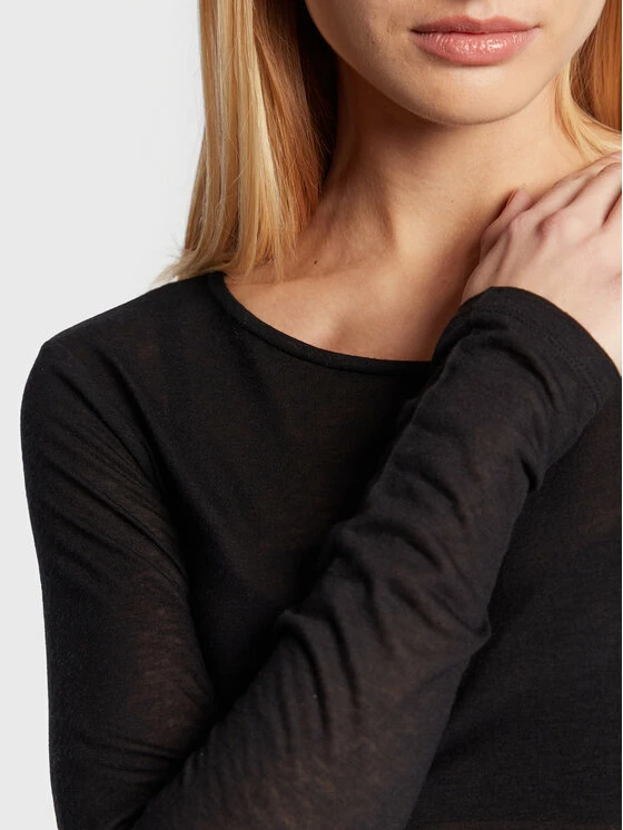 Sisley Γυναίκες Μπλουζάκια Μπλουζάκι 3XY4L126X Μαύρο Regular Fit 7 Sisley Γυναίκες Μπλουζάκια Μπλουζάκι 3XY4L126X Μαύρο Regular Fit - Image 5