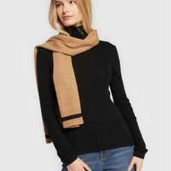 Sisley Γυναίκες Κασκόλ Πασμίνα 117GTU004 Καφέ