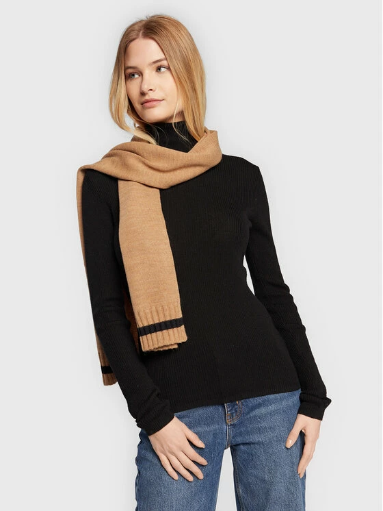 Sisley Γυναίκες Κασκόλ Πασμίνα 117GTU004 Καφέ 3 Sisley Γυναίκες Κασκόλ Πασμίνα 117GTU004 Καφέ