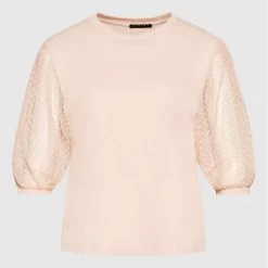 Sisley Γυναίκες Μπλουζάκια Μπλουζάκι 3AIRL100N Ροζ Regular Fit -Sisley Εκπτώσεις unnamed file 1107