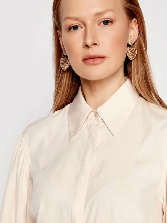 Sisley Γυναίκες Casual Πουκάμισα Πουκάμισο 58T8LQ00O Μπεζ Regular Fit 6 Sisley Γυναίκες Casual Πουκάμισα Πουκάμισο 58T8LQ00O Μπεζ Regular Fit - Image 4