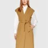 Sisley Γυναίκες Γιλέκα Γιλέκο 2BFQLN004 Καφέ Regular Fit -Sisley Εκπτώσεις unnamed file 1170