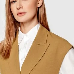 Sisley Γυναίκες Γιλέκα Γιλέκο 2BFQLN004 Καφέ Regular Fit 10 Sisley Γυναίκες Γιλέκα Γιλέκο 2BFQLN004 Καφέ Regular Fit -Sisley Εκπτώσεις unnamed file 1173