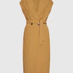 Sisley Γυναίκες Γιλέκα Γιλέκο 2BFQLN004 Καφέ Regular Fit 11 Sisley Γυναίκες Γιλέκα Γιλέκο 2BFQLN004 Καφέ Regular Fit -Sisley Εκπτώσεις unnamed file 1174