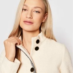 Sisley Γυναίκες Μεταβατικά Παλτά Παλτό μεταβατικό 29OSLN00C Μπεζ Regular Fit -Sisley Εκπτώσεις unnamed file 1183