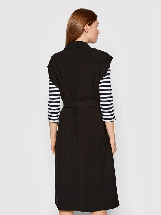 Sisley Γυναίκες Γιλέκα Γιλέκο 2BFQLN004 Μαύρο Regular Fit 5 Sisley Γυναίκες Γιλέκα Γιλέκο 2BFQLN004 Μαύρο Regular Fit - Image 3