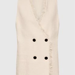 Sisley Γυναίκες Γιλέκα Γιλέκο 29OSLJ004 Μπεζ Regular Fit -Sisley Εκπτώσεις unnamed file 1199