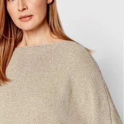 Sisley Γυναίκες Πουλόβερ 103YM100Q Μπεζ Relaxed Fit -Sisley Εκπτώσεις unnamed file 1203