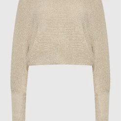 Sisley Γυναίκες Πουλόβερ 103YM100Q Μπεζ Relaxed Fit -Sisley Εκπτώσεις unnamed file 1204