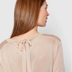 Sisley Γυναίκες Μπλουζάκια Μπλουζάκι 107EM4005 Μπεζ Loose Fit -Sisley Εκπτώσεις unnamed file 1208