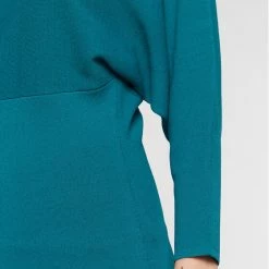 Sisley Γυναίκες Πλεκτά Φορέματα Φόρεμα υφασμάτινο 11APMV004 Μπλε Regular Fit -Sisley Εκπτώσεις unnamed file 121