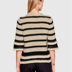 Sisley Γυναίκες Πουλόβερ 103AL100B Μπεζ Regular Fit 9 Sisley Γυναίκες Πουλόβερ 103AL100B Μπεζ Regular Fit -Sisley Εκπτώσεις unnamed file 1217