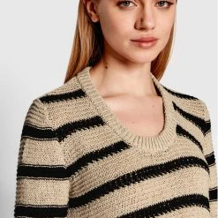 Sisley Γυναίκες Πουλόβερ 103AL100B Μπεζ Regular Fit 10 Sisley Γυναίκες Πουλόβερ 103AL100B Μπεζ Regular Fit -Sisley Εκπτώσεις unnamed file 1218