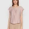 Sisley Γυναίκες Μπλουζάκια Μπλουζάκι 5XYWLQ018 Ροζ Straight Fit -Sisley Εκπτώσεις unnamed file 1235