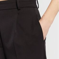 Sisley Γυναίκες Υφασμάτινα Παντελόνια Παντελόνι υφασμάτινο 42AT55CW7 Μαύρο Regular Fit -Sisley Εκπτώσεις unnamed file 125