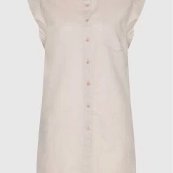 Sisley Γυναίκες Casual Πουκάμισα Πουκάμισο 5QFPLQ00Y Ροζ Loose Fit -Sisley Εκπτώσεις unnamed file 1264