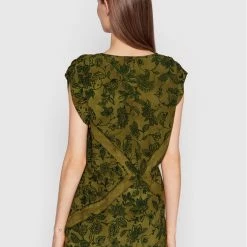 Sisley Γυναίκες Μπλουζάκια Μπλουζάκι 5PYXLQ01F Πράσινο Regular Fit -Sisley Εκπτώσεις unnamed file 1267