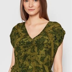 Sisley Γυναίκες Μπλουζάκια Μπλουζάκι 5PYXLQ01F Πράσινο Regular Fit -Sisley Εκπτώσεις unnamed file 1268