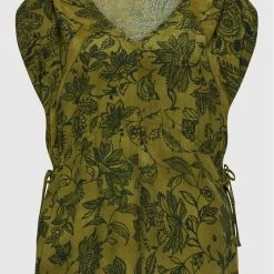 Sisley Γυναίκες Μπλουζάκια Μπλουζάκι 5PYXLQ01F Πράσινο Regular Fit -Sisley Εκπτώσεις unnamed file 1269