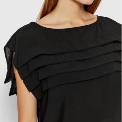 Sisley Γυναίκες Μπλουζάκια Μπλουζάκι 52C7LQ01B Μαύρο Relaxed Fit -Sisley Εκπτώσεις unnamed file 1298