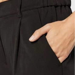 Sisley Γυναίκες Υφασμάτινα Παντελόνια Παντελόνι υφασμάτινο 42AT55CM7 Μαύρο Regular Fit -Sisley Εκπτώσεις unnamed file 13