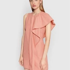 Sisley Γυναίκες Κοκτέιλ Φορέματα Φόρεμα κοκτέιλ 4QPL5VI46 Ροζ Regular Fit