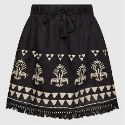 Sisley Γυναίκες Φούστα Mini 4QFPL000E Μαύρο Regular Fit -Sisley Εκπτώσεις unnamed file 1349