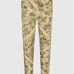 Sisley Γυναίκες Υφασμάτινα Παντελόνια Παντελόνι υφασμάτινο 4PYXLF016 Μπεζ Regular Fit -Sisley Εκπτώσεις unnamed file 1354