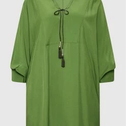 Sisley Γυναίκες Καθημερινά Φορέματα Φόρεμα καθημερινό 4B5FLV015 Πράσινο Relaxed Fit -Sisley Εκπτώσεις unnamed file 1409