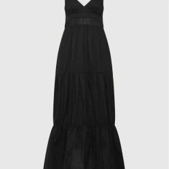 Sisley Γυναίκες Καλοκαιρινά Φορέματα Φόρεμα καλοκαιρινό 4HO1LV00W Μαύρο Regular Fit -Sisley Εκπτώσεις unnamed file 1424