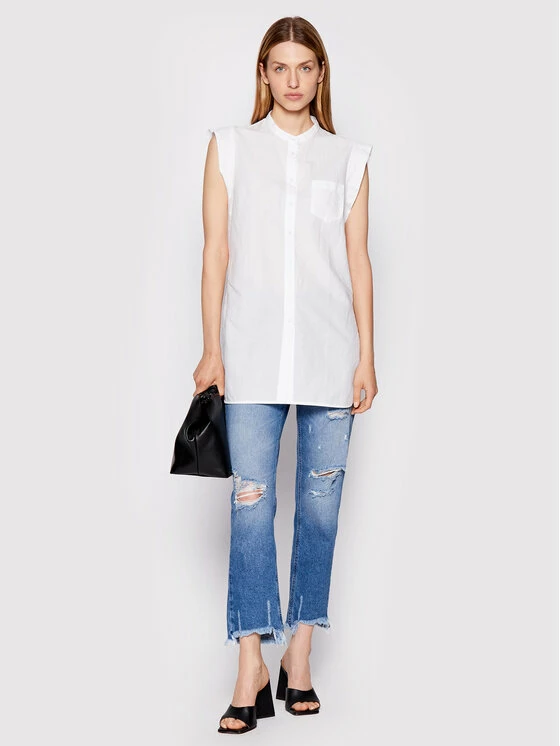 Sisley Γυναίκες Straight Leg Τζιν 4AUKLE00R Μπλε Regular Fit 4 Sisley Γυναίκες Straight Leg Τζιν 4AUKLE00R Μπλε Regular Fit - Image 2