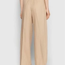 Sisley Γυναίκες Υφασμάτινα Παντελόνια Παντελόνι υφασμάτινο 4AGHLF00T Μπεζ Regular Fit -Sisley Εκπτώσεις unnamed file 1437