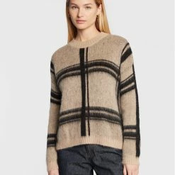 Sisley Γυναίκες Πουλόβερ 1042L101Y Μπεζ Regular Fit