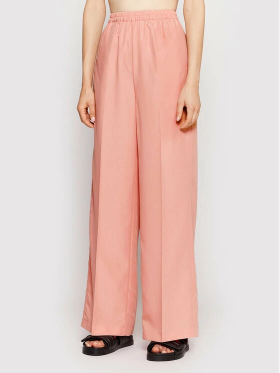 Sisley Γυναίκες Υφασμάτινα Παντελόνια Παντελόνι υφασμάτινο 48J6LF012 Ροζ Regular Fit 3 Sisley Γυναίκες Υφασμάτινα Παντελόνια Παντελόνι υφασμάτινο 48J6LF012 Ροζ Regular Fit