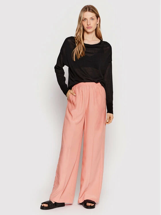 Sisley Γυναίκες Υφασμάτινα Παντελόνια Παντελόνι υφασμάτινο 48J6LF012 Ροζ Regular Fit 4 Sisley Γυναίκες Υφασμάτινα Παντελόνια Παντελόνι υφασμάτινο 48J6LF012 Ροζ Regular Fit - Image 2