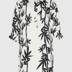 Sisley Γυναίκες Καθημερινά Φορέματα Φόρεμα καθημερινό 46WJLV01F Λευκό Loose Fit -Sisley Εκπτώσεις unnamed file 1464