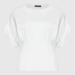 Sisley Γυναίκες Μπλουζάκια Μπλουζάκι 3MCHL101D Λευκό Slim Fit -Sisley Εκπτώσεις unnamed file 1469