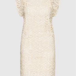 Sisley Γυναίκες Πλεκτά Φορέματα Φόρεμα υφασμάτινο 41KCLV018 Μπεζ Regular Fit 11 Sisley Γυναίκες Πλεκτά Φορέματα Φόρεμα υφασμάτινο 41KCLV018 Μπεζ Regular Fit -Sisley Εκπτώσεις unnamed file 1479