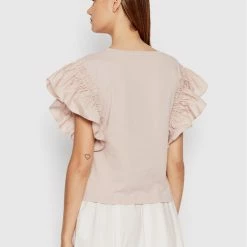 Sisley Γυναίκες Μπλουζάκια Μπλουζάκι 3AIRL101P Ροζ Boxy Fit 9 Sisley Γυναίκες Μπλουζάκια Μπλουζάκι 3AIRL101P Ροζ Boxy Fit -Sisley Εκπτώσεις unnamed file 1508