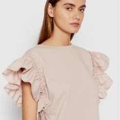 Sisley Γυναίκες Μπλουζάκια Μπλουζάκι 3AIRL101P Ροζ Boxy Fit 10 Sisley Γυναίκες Μπλουζάκια Μπλουζάκι 3AIRL101P Ροζ Boxy Fit -Sisley Εκπτώσεις unnamed file 1509