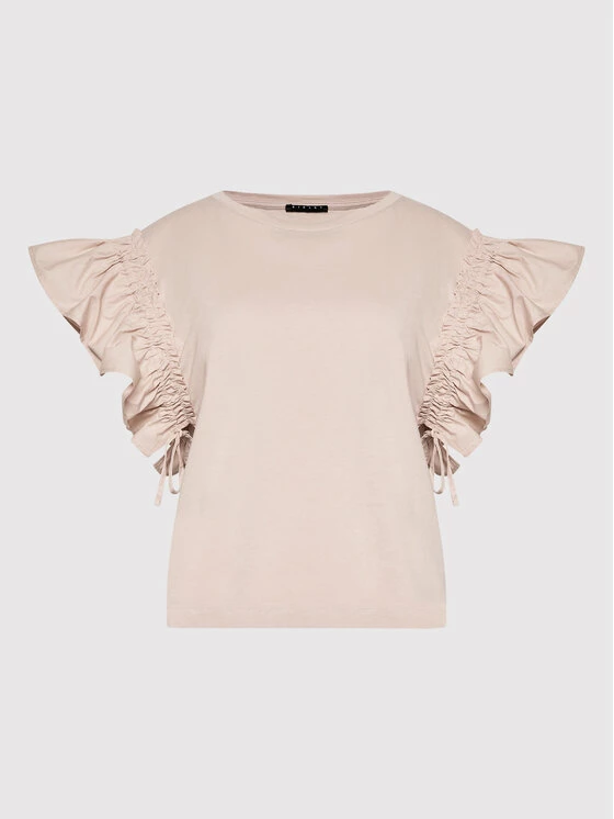 Sisley Γυναίκες Μπλουζάκια Μπλουζάκι 3AIRL101P Ροζ Boxy Fit 7 Sisley Γυναίκες Μπλουζάκια Μπλουζάκι 3AIRL101P Ροζ Boxy Fit - Image 5