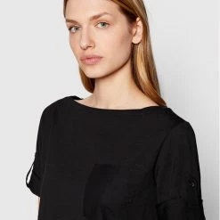 Sisley Γυναίκες T-shirts T-Shirt 3AIRL12OR Μαύρο Regular Fit -Sisley Εκπτώσεις unnamed file 1514