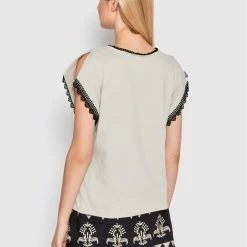 Sisley Γυναίκες Μπλουζάκια Μπλουζάκι 3AIRL101N Μπεζ Regular Fit 9 Sisley Γυναίκες Μπλουζάκια Μπλουζάκι 3AIRL101N Μπεζ Regular Fit -Sisley Εκπτώσεις unnamed file 1518