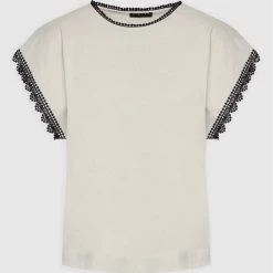 Sisley Γυναίκες Μπλουζάκια Μπλουζάκι 3AIRL101N Μπεζ Regular Fit 11 Sisley Γυναίκες Μπλουζάκια Μπλουζάκι 3AIRL101N Μπεζ Regular Fit -Sisley Εκπτώσεις unnamed file 1520