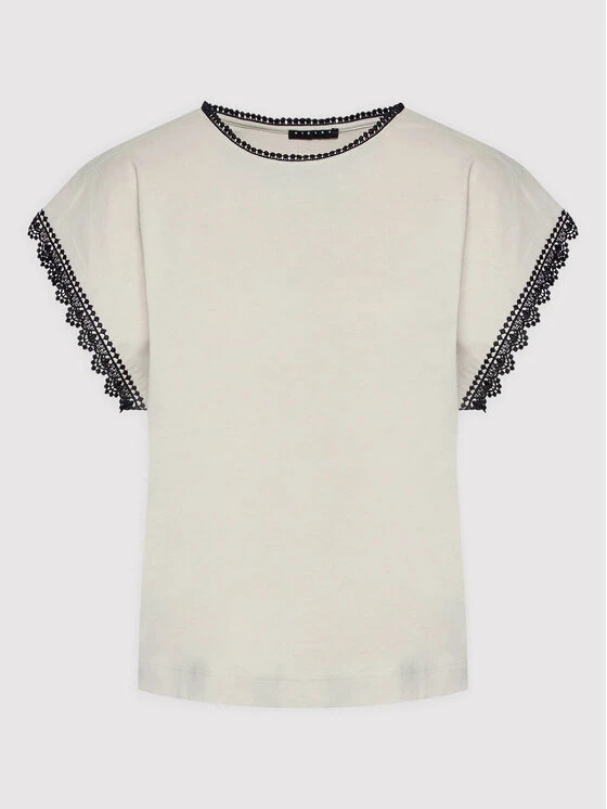 Sisley Γυναίκες Μπλουζάκια Μπλουζάκι 3AIRL101N Μπεζ Regular Fit 7 Sisley Γυναίκες Μπλουζάκια Μπλουζάκι 3AIRL101N Μπεζ Regular Fit - Image 5