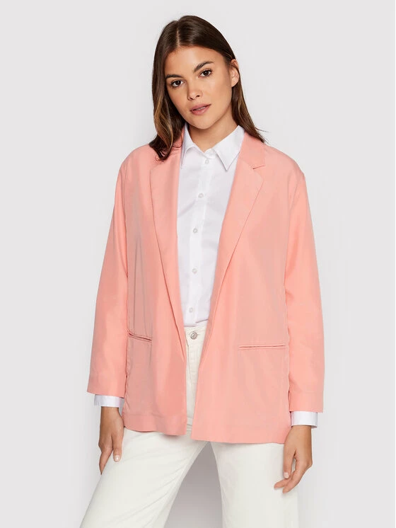 Sisley Γυναίκες Σακάκια & Μπλέιζερ Μπλέιζερ 28J6LW007 Ροζ Regular Fit 3 Sisley Γυναίκες Σακάκια & Μπλέιζερ Μπλέιζερ 28J6LW007 Ροζ Regular Fit